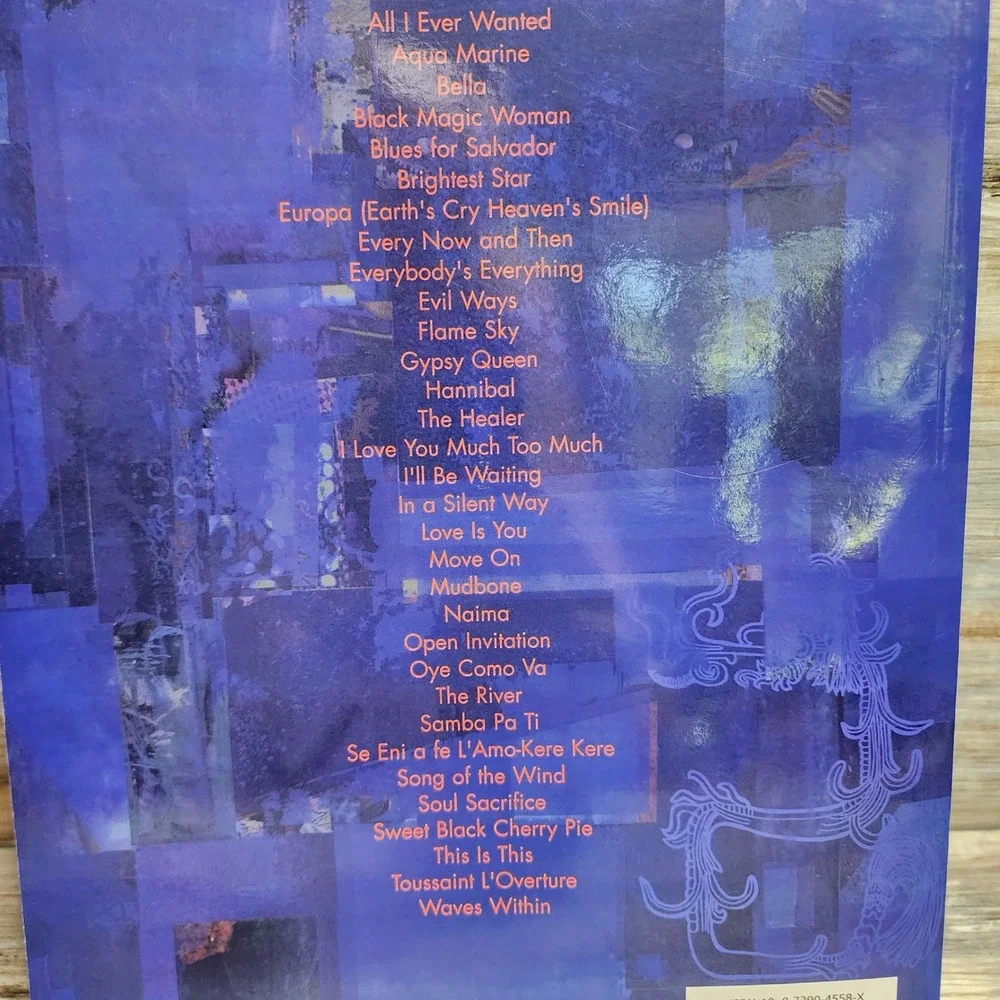 Classic Santana 1969-1990 Authentic Guitar Tab Edition Alfred Music Songbook